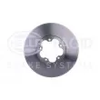 Jeu de 2 disques de frein avant HELLA 8DD 355 118-421 - Visuel 2
