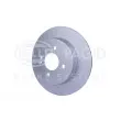 Jeu de 2 disques de frein arrière HELLA 8DD 355 118-501 - Visuel 3