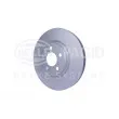 Jeu de 2 disques de frein avant HELLA 8DD 355 118-601 - Visuel 3