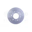 Jeu de 2 disques de frein arrière HELLA 8DD 355 118-651 - Visuel 2
