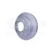 Jeu de 2 disques de frein arrière HELLA 8DD 355 118-651 - Visuel 3