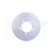 Jeu de 2 disques de frein arrière HELLA 8DD 355 118-661 - Visuel 2