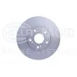 Jeu de 2 disques de frein avant HELLA 8DD 355 118-701 - Visuel 2
