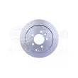 Jeu de 2 disques de frein arrière HELLA 8DD 355 118-771 - Visuel 2