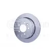 Jeu de 2 disques de frein arrière HELLA 8DD 355 118-771 - Visuel 3