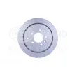 Jeu de 2 disques de frein arrière HELLA 8DD 355 118-781 - Visuel 2