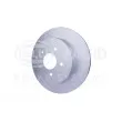 Jeu de 2 disques de frein arrière HELLA 8DD 355 118-811 - Visuel 3