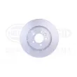 Jeu de 2 disques de frein avant HELLA 8DD 355 118-871 - Visuel 2