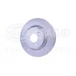 Jeu de 2 disques de frein avant HELLA 8DD 355 118-871 - Visuel 3