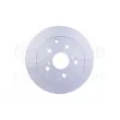 Jeu de 2 disques de frein arrière HELLA 8DD 355 118-881 - Visuel 2