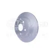 Jeu de 2 disques de frein arrière HELLA 8DD 355 118-881 - Visuel 3