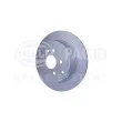 Jeu de 2 disques de frein arrière HELLA 8DD 355 118-911 - Visuel 3