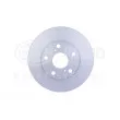 Jeu de 2 disques de frein avant HELLA 8DD 355 118-951 - Visuel 2