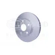 Jeu de 2 disques de frein avant HELLA 8DD 355 118-951 - Visuel 3