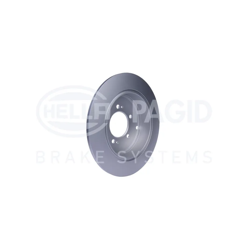 Jeu de 2 disques de frein arrière HELLA 8DD 355 119-061 - Visuel 3