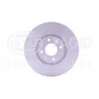 Jeu de 2 disques de frein avant HELLA 8DD 355 119-161 - Visuel 2