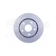 Jeu de 2 disques de frein avant HELLA 8DD 355 119-191 - Visuel 2