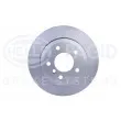 Jeu de 2 disques de frein arrière HELLA 8DD 355 119-201 - Visuel 2