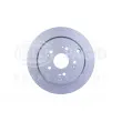 Jeu de 2 disques de frein arrière HELLA 8DD 355 119-221 - Visuel 2