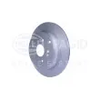 Jeu de 2 disques de frein arrière HELLA 8DD 355 119-221 - Visuel 3