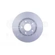 Jeu de 2 disques de frein avant HELLA 8DD 355 119-251 - Visuel 2