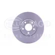 Disque de frein avant droit HELLA 8DD 355 119-271 - Visuel 2
