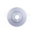 Jeu de 2 disques de frein avant HELLA 8DD 355 119-411 - Visuel 2