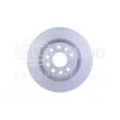 Jeu de 2 disques de frein arrière HELLA 8DD 355 119-481 - Visuel 2