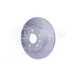 Jeu de 2 disques de frein arrière HELLA 8DD 355 119-501 - Visuel 3