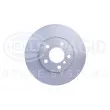 Jeu de 2 disques de frein avant HELLA 8DD 355 119-531 - Visuel 2
