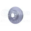 Jeu de 2 disques de frein avant HELLA 8DD 355 119-531 - Visuel 3