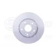 Jeu de 2 disques de frein avant HELLA 8DD 355 119-571 - Visuel 2