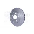 Jeu de 2 disques de frein avant HELLA 8DD 355 119-601 - Visuel 3