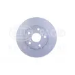 Jeu de 2 disques de frein avant HELLA 8DD 355 119-661 - Visuel 2