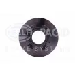 Jeu de 2 disques de frein arrière HELLA 8DD 355 120-181 - Visuel 2
