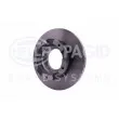 Jeu de 2 disques de frein arrière HELLA 8DD 355 120-181 - Visuel 3