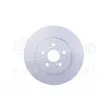 Jeu de 2 disques de frein arrière HELLA 8DD 355 120-191 - Visuel 2