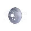 Jeu de 2 disques de frein arrière HELLA 8DD 355 120-341 - Visuel 3