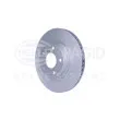 Jeu de 2 disques de frein avant HELLA 8DD 355 120-451 - Visuel 3