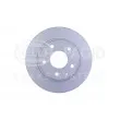 Jeu de 2 disques de frein arrière HELLA 8DD 355 120-461 - Visuel 2
