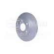 Jeu de 2 disques de frein arrière HELLA 8DD 355 120-461 - Visuel 3