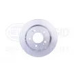 Jeu de 2 disques de frein arrière HELLA 8DD 355 120-471 - Visuel 2