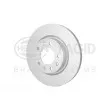 Jeu de 2 disques de frein avant HELLA 8DD 355 120-541 - Visuel 3