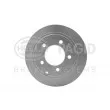 Jeu de 2 disques de frein arrière HELLA 8DD 355 120-561 - Visuel 1