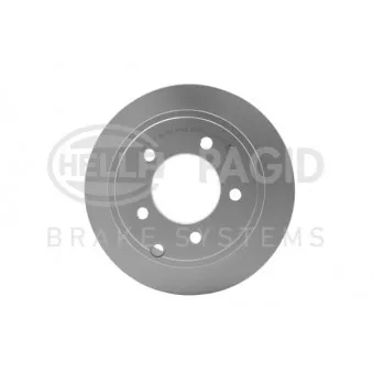 Jeu de 2 disques de frein arrière HELLA 8DD 355 120-561
