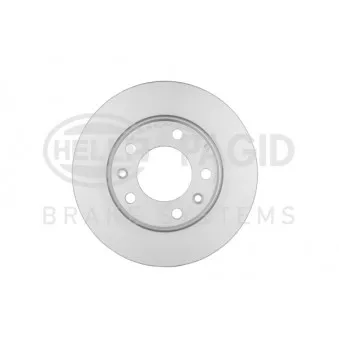 Jeu de 2 disques de frein arrière HELLA 8DD 355 120-581