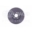 Disque de frein avant droit HELLA 8DD 355 120-711 - Visuel 2