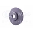 Disque de frein avant droit HELLA 8DD 355 120-711 - Visuel 3