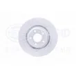 Jeu de 2 disques de frein arrière HELLA 8DD 355 120-841 - Visuel 2