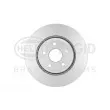 Jeu de 2 disques de frein avant HELLA 8DD 355 122-411 - Visuel 1